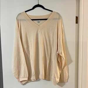 Target Cream Knit Top